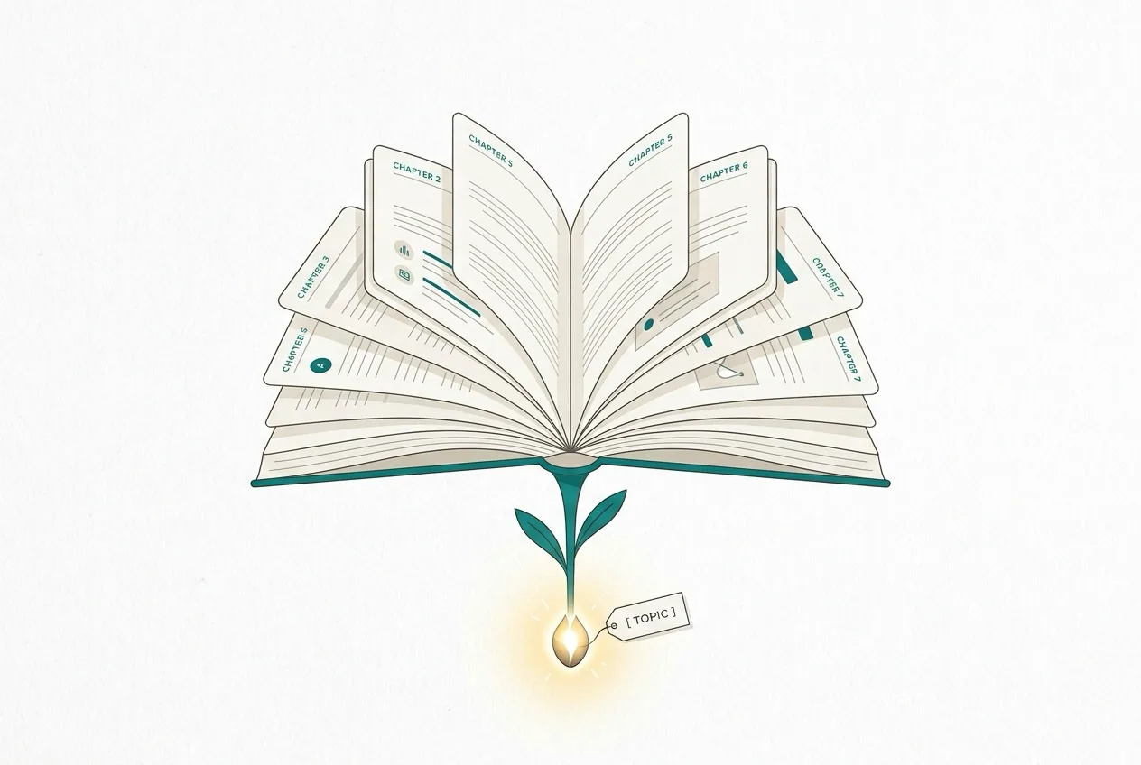 Cover of BookBank: Turn a Topic Into a Beautiful Book