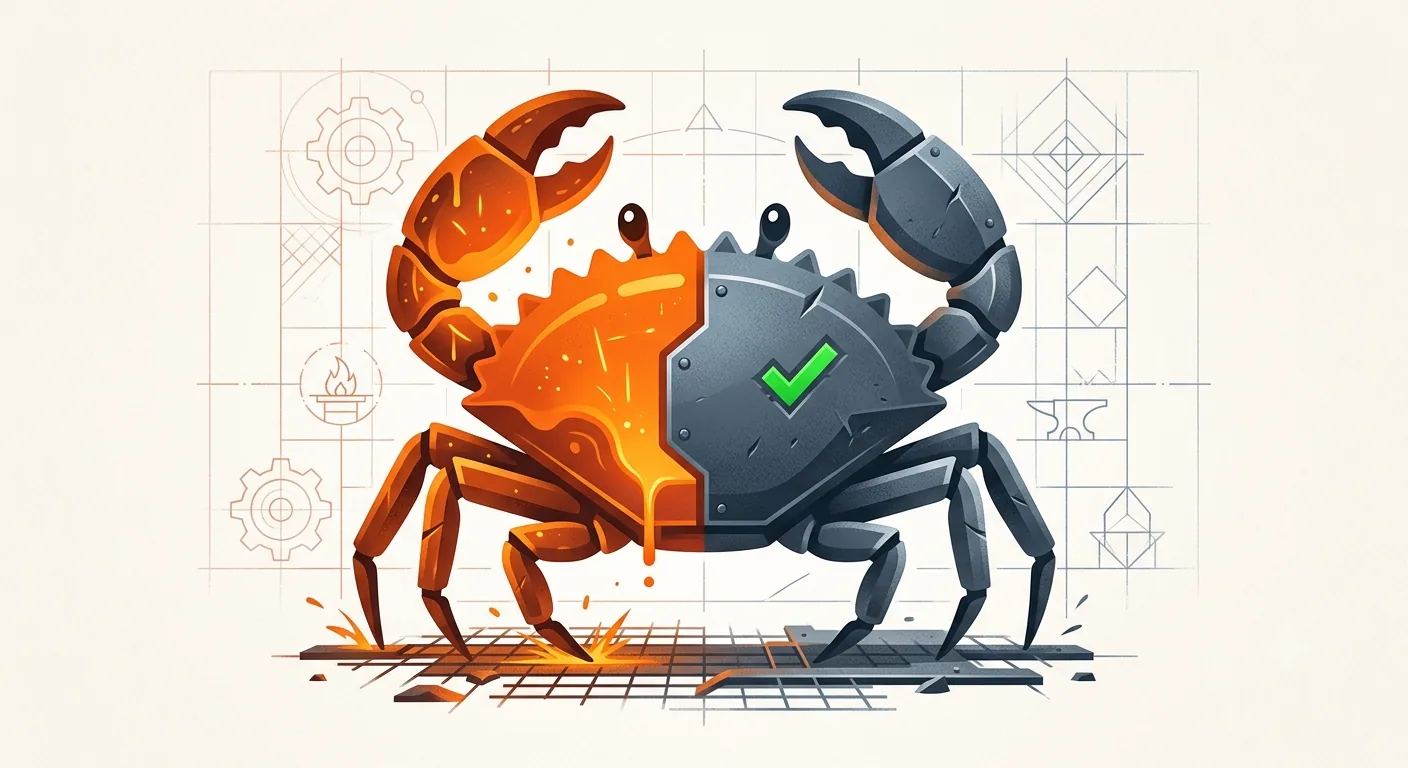 Cover of Rust: Fearless System programming